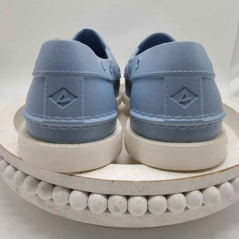 Sperry Women's Authentic Original Float Boat Shoes In Light Blue STS86499 NWOB